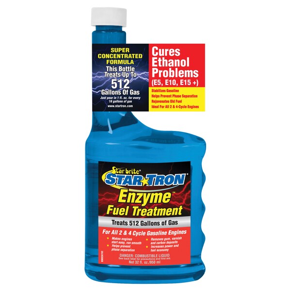 Star Brite 093032 Star Tron Enzyme Fuel Treatment Concentrated Gas Formula - 32 oz 093032 - main